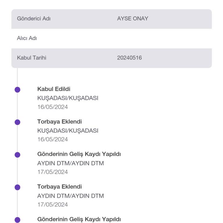 PTT Kargo Kargom Gelmiyor, Teslim Edilmiyor