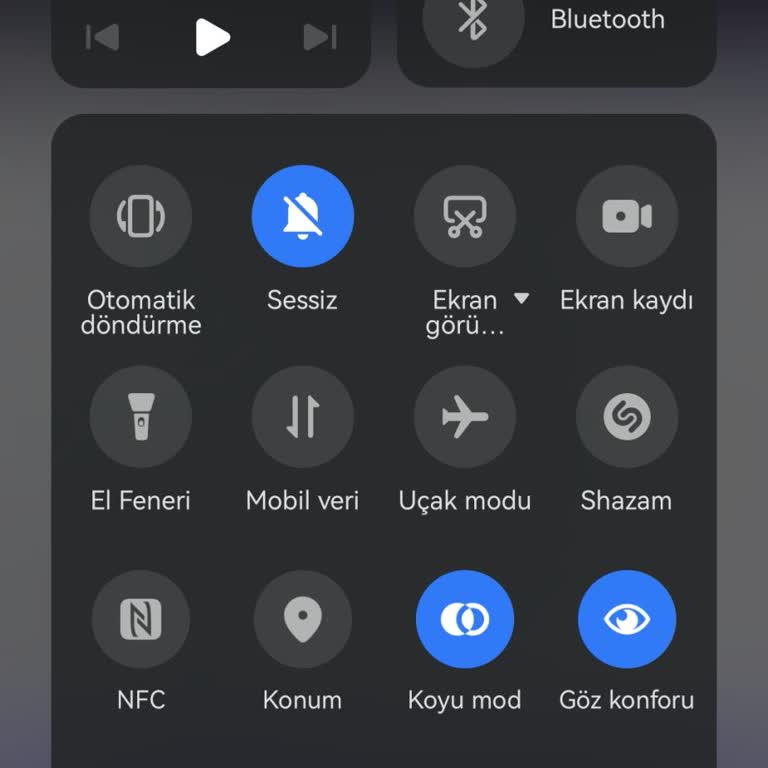 Huawei Mobil Verim Kapalı Ama Simgesi Ekranda Çıkıyor