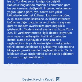 TurkNet'ten Hizmet Almamalısınız