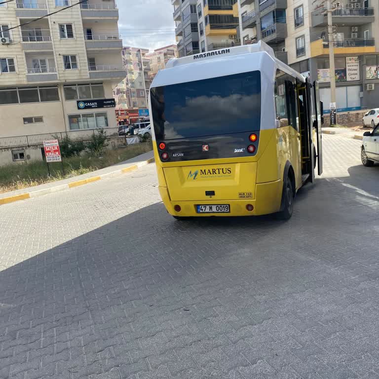 Mardin Büyükşehir Belediyesi Şehir İçi Otobüsü Şikayeti
