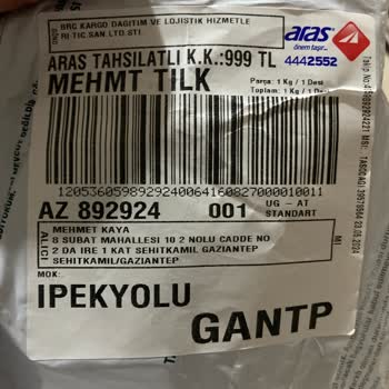 BRC Pazarlama Yanlış Ürün Gönderimi Ve İade Talebi