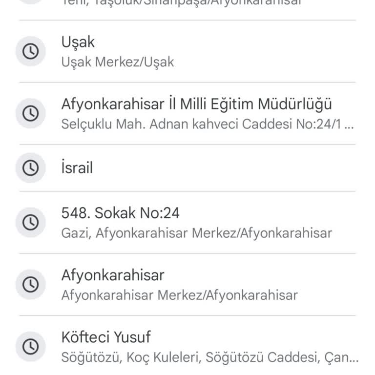 Xiaomi Navigasyonla İstediğim Adrese Ulaşamıyorum