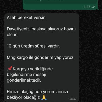 Nare Davetiye Davetiyelerimi Hala Kargolamıyor