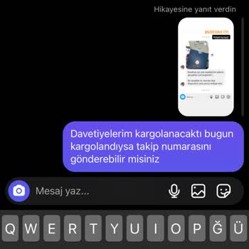 Nare Davetiye Davetiyelerimi Hala Kargolamıyor