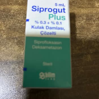 Bilim İlaç Siprogut Kulak Damlası Hayatımla Oynadı