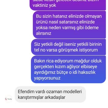 Fatma Kılıç Butik Zorla Elbise Aldırılıp Kargo Ücretini De Bana Ödettiler.