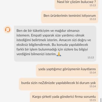 Trendyol'da Kargo Mağduriyeti