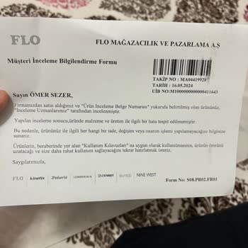 FLO Ayakkabı FLO Sorunlu Nike Ayakkabımın Ücretini İade Etmiyor