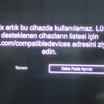 Samsung TV'de Netflix Bağlantı Sorunu: Acil Çözüm Bekliyorum!