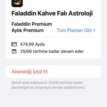 Faladdin Premium Üyelik Aldım Ama Aktivasyon Gerçekleşmedi