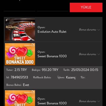 Sweet Bonanza Bakiyede Oluşan Sorun