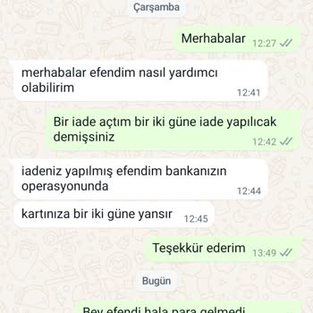 Mounte Bianca Bir Eşofman İadesi