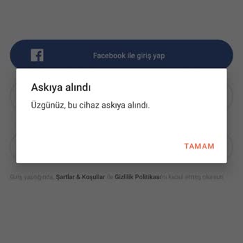 Hornet Cihazım Askıya Alındı