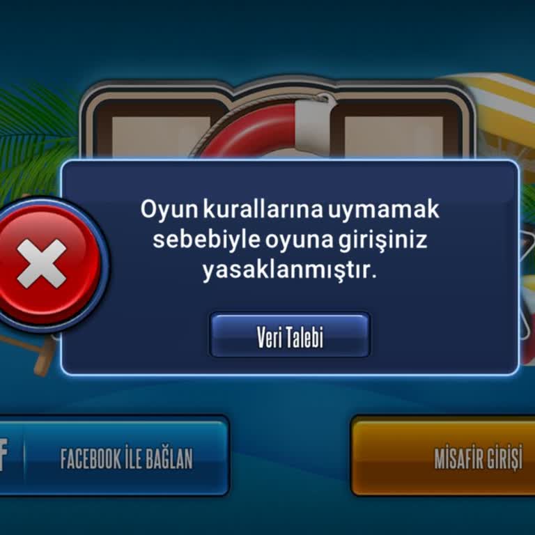101 Okey Plus Ban Yeme Kaldırılması
