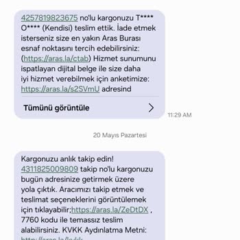 Aras Kargo Orkide Şube İlgisizliği Ve Kargomu Kayıp Etmeleri