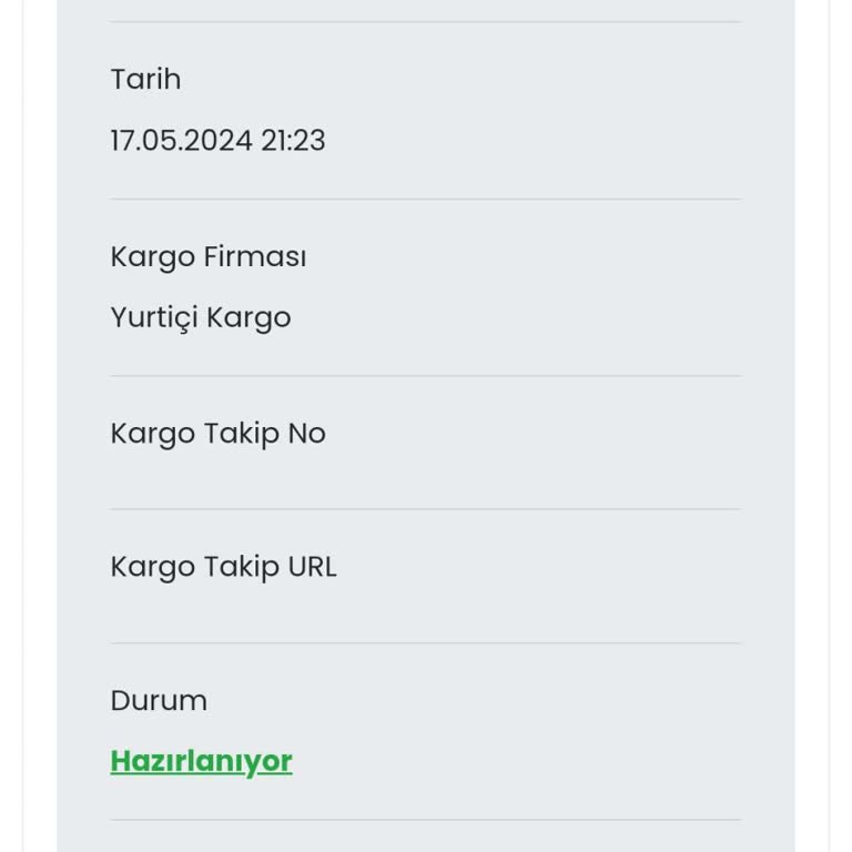Moonriver Kargolama Sonunu Hakkında Şikayet