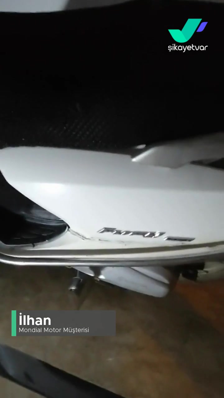 Mondial  Fury 110i Parça Problemi! videonun kapak resmi