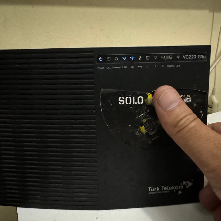 Türk Telekom Ev İnterneti. DSL Ve İnternet Işık Yok