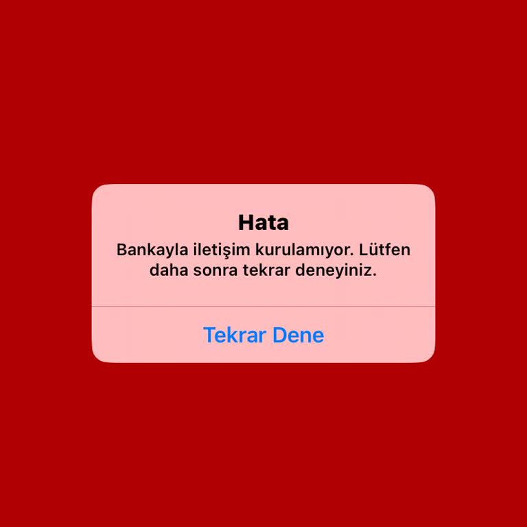 Akbank Mobil Girişi Yapılamıyor