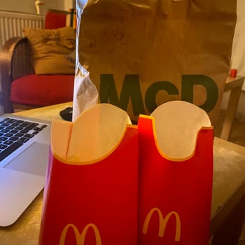 McDonald's Cebeci Şubesi Sipariş Özensizliği (Kibarca)