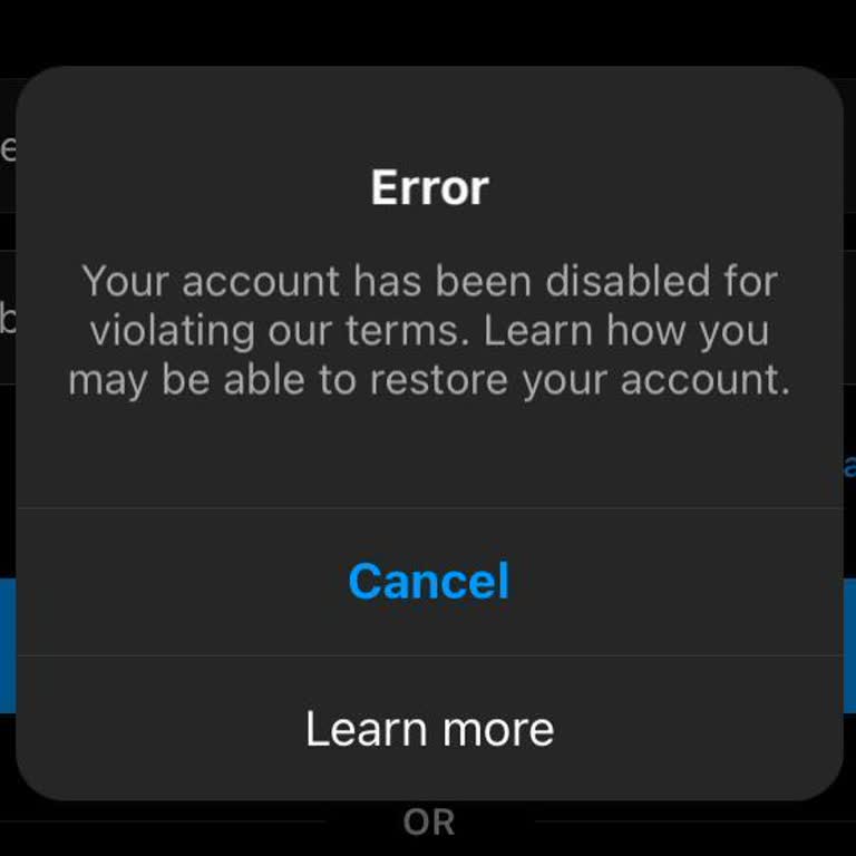 Instagram Hesabım Sebepsiz Yere Kapatıldı!