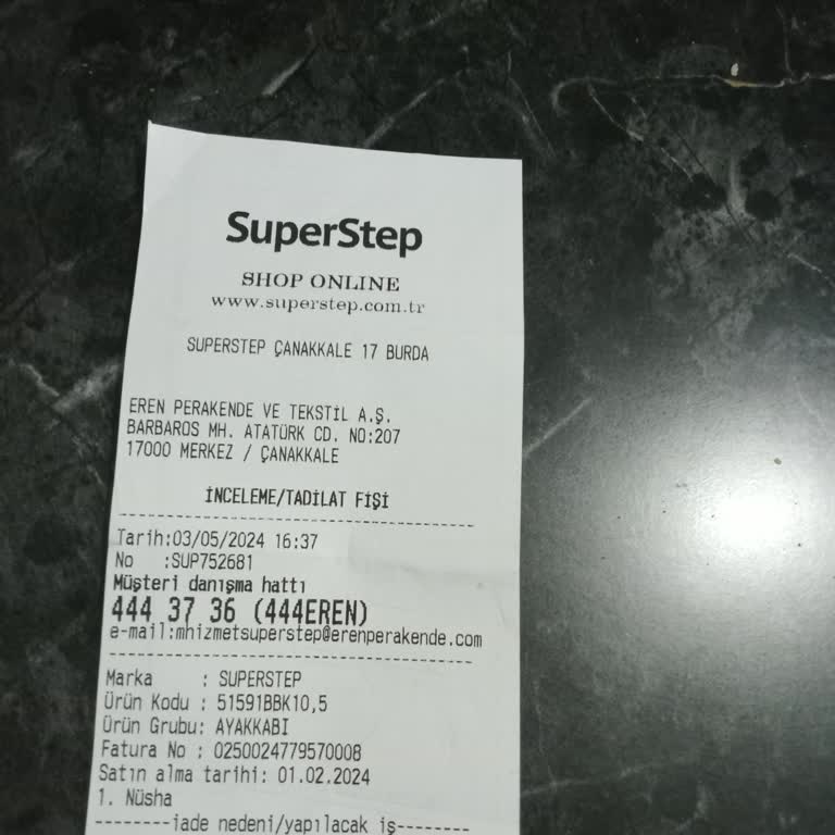 SuperStep Skechers Ayakkabıda 2 Ayda Deformasyon Ve Yırtılma