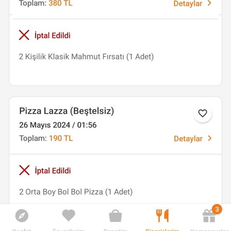 Trendyol Restoranların İlgisizliği Hakkında