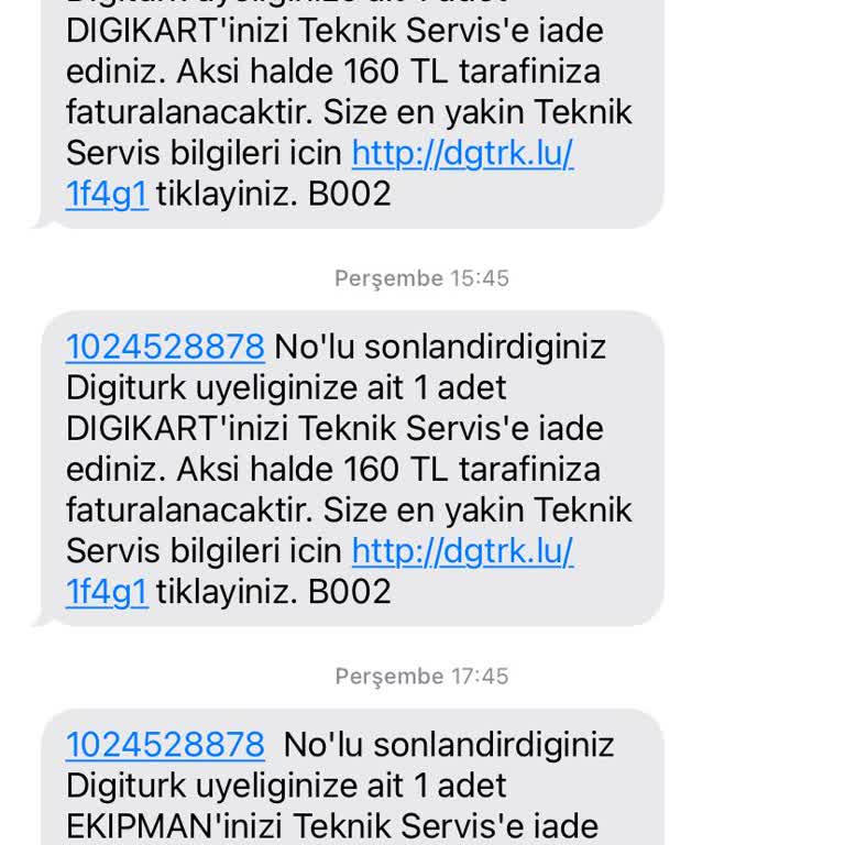 Digiturk Bein Sports Cihaz Teslim Alınmaması