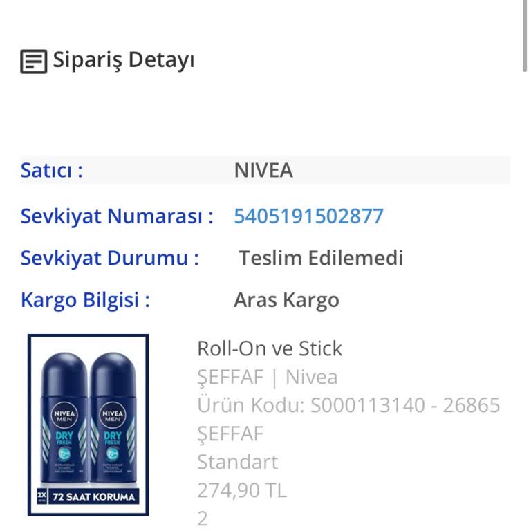 LCW Siparişi Teslim Edemiyor