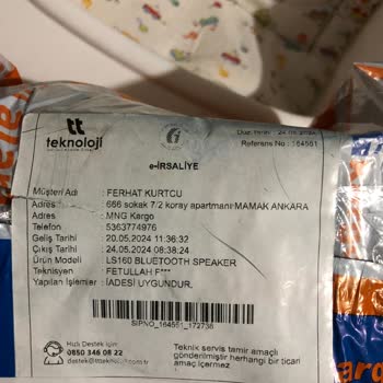 9 Ay Önce BİM'den Blaupunkt LS160 Bluetooth Hoparlör Aldım Bozuldu