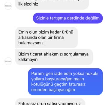 Mihrace Giyim Kötü Ürün Gönderdi