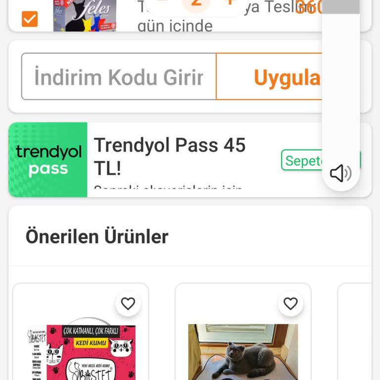 Trendyol Uygulamasının İçindeki Reklamlar