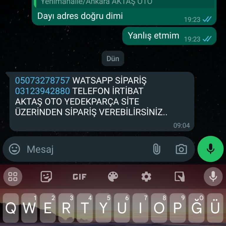 Aktaş Oto Müşteri Hizmetleri Ve İade Süreci Sorunu