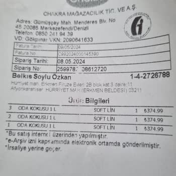 Chakra Oda Kokusu Şikayeti
