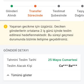 Trendyol Express Kargo Teslim Konusunda Güvenilir Değil.