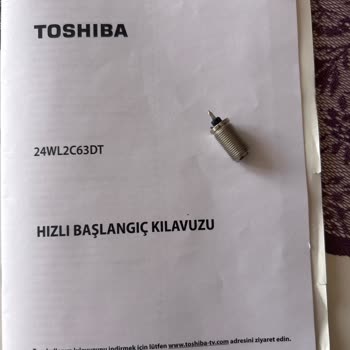 Vestel/Toshiba Uydu Girişi Kırık