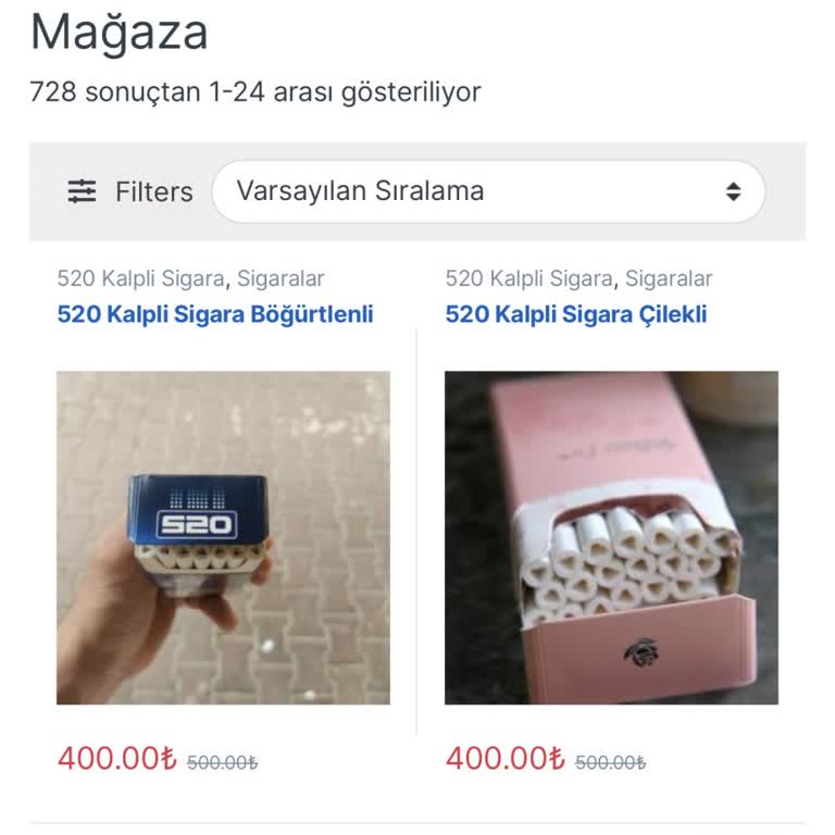 Epinsigara.com Epinsigara Parayı Aldı Ama Ürün Yok