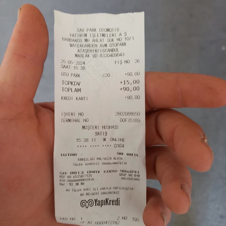 AVM Otopark Ücreti İadesi Sorunu: Tiktak'ta Müşteri Hizmetlerine Ulaşamıyorum