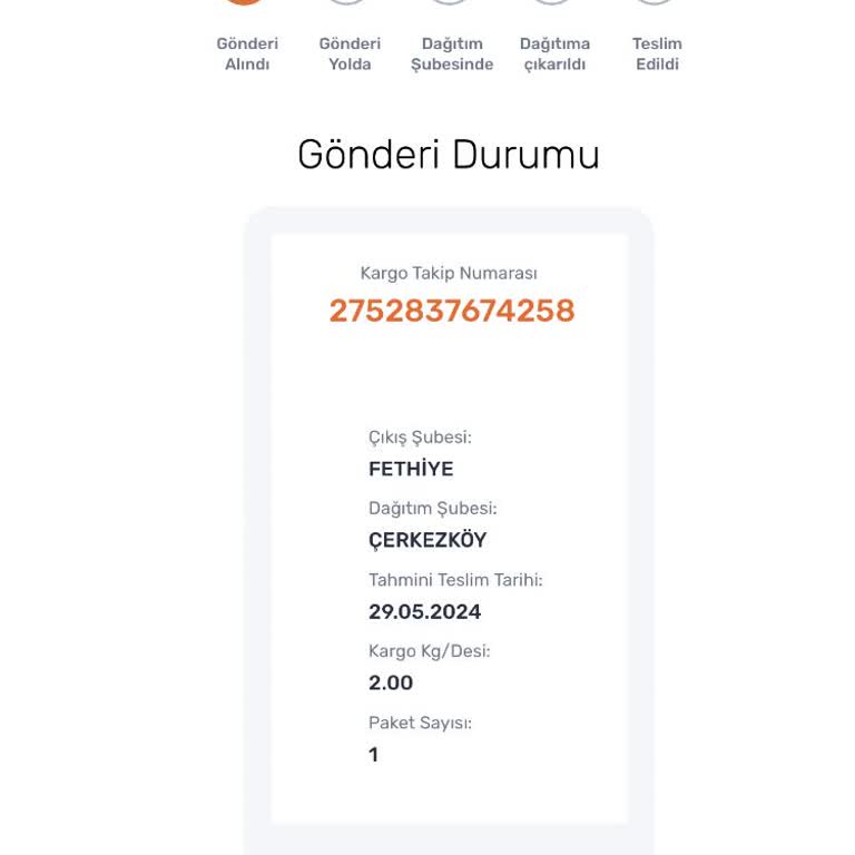 PTT Kargo Şube Teslimat Sorunu