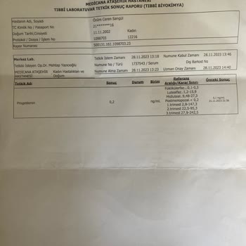 Ataşehir Medicana Kadın Doğum Teşhisi Hakkında