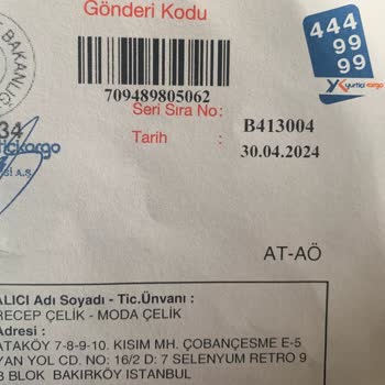 Yurtiçi Kargo İade Kargomu Yanlış Yere Teslim Etti. İademi Alamıyorum