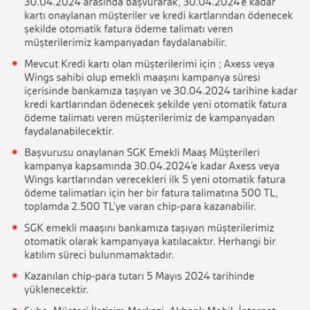 Akbank Chip-para Mi Vermiyor