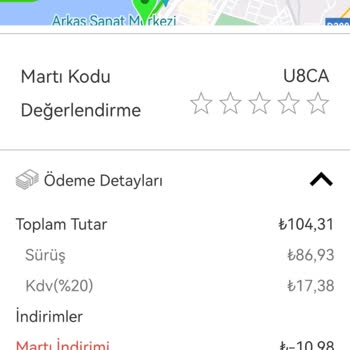 Martı Haksız Sürüş Ücreti Ve Ceza