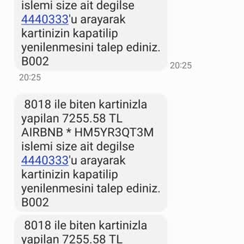 Garanti BBVA Bilgim Dışı İnternet Üzerinden Yapılan Harcamalar