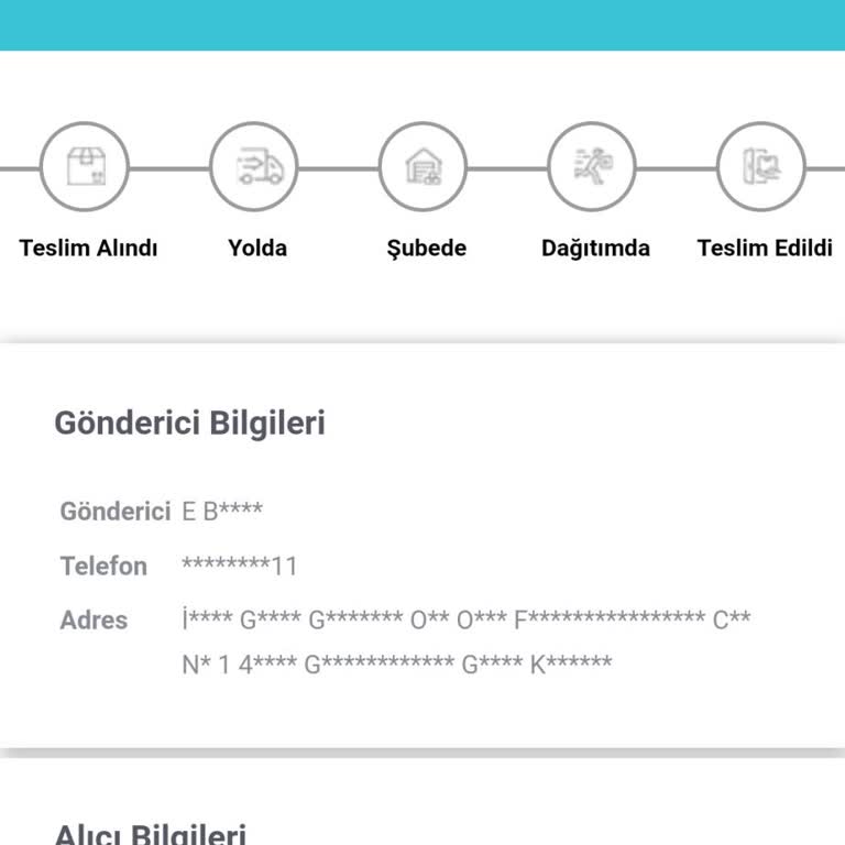 Ebebek'ten Gelmeyen Kargo