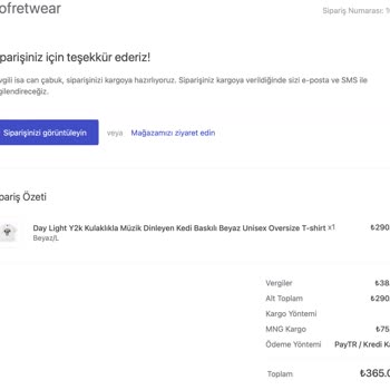 Gofret (Gofretwear) Ürünü Yollamıyorlar Üstüne Dalga Geçiyorlar