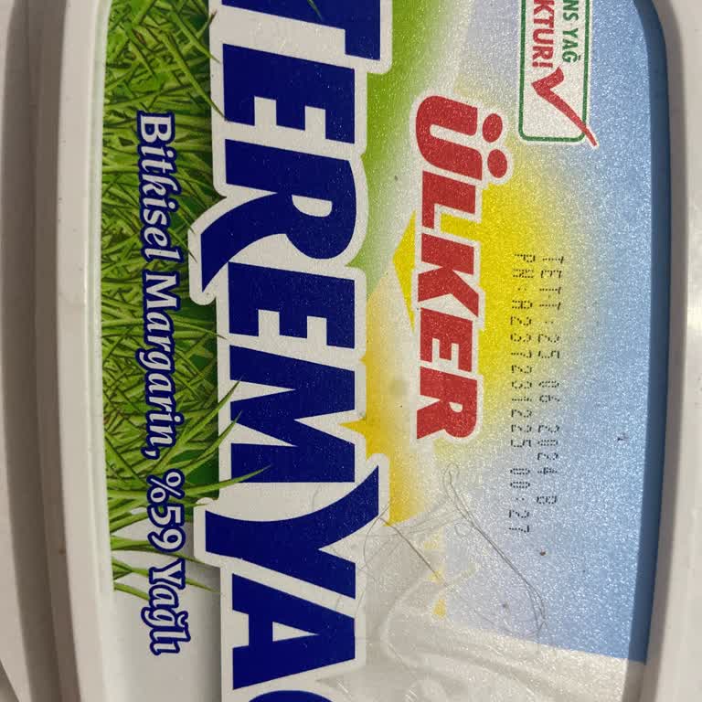 Ülker Teremyağ İçinden Çıkan Naylon İp