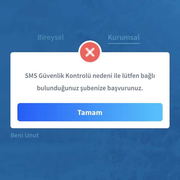 Halkbank Şifre Blokesini Yıllardır Kaldıramıyorsunuz
