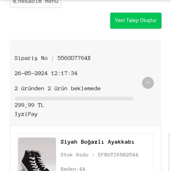 Ef Butik İade Ücreti Eksik Ve İlgisizlik