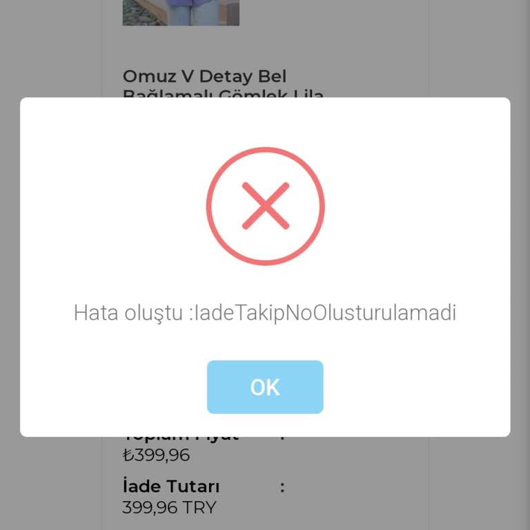 Locco Moda İade Kodu Alamıyorum